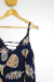 Vestido Azul Folhas (46) - comprar online