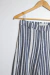 Pantalona Listrada Azul e Branca (36) - comprar online