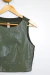 Cropped Estilo Courino Verde Musgo (42) - comprar online