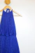 Vestido Azul Plissado Fofissímo (38) - comprar online