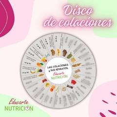 Disco COLACIONES Y CONTEO DE HIDRATOS