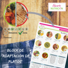 Block plan de adaptación - comprar online