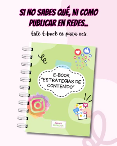 Ebook "ESTRATEGIAS DE CONTENIDO"