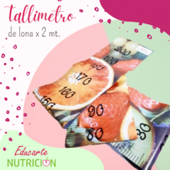 Tallimetro frutal de lona