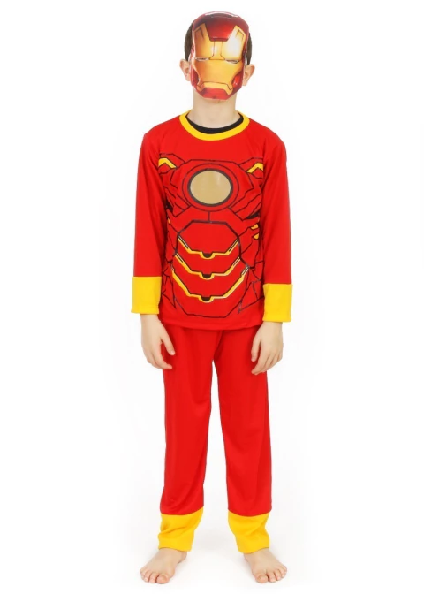 Disfraz Infantil Ironman Con Máscara