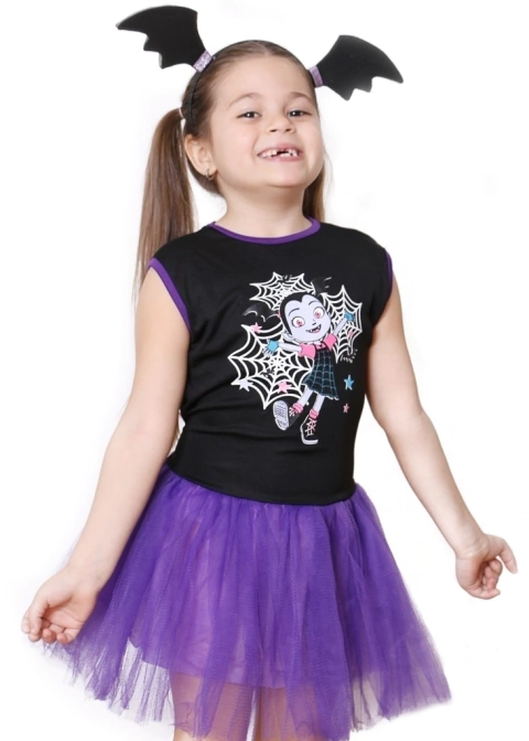 Disfraz Vampirina negro con tutú