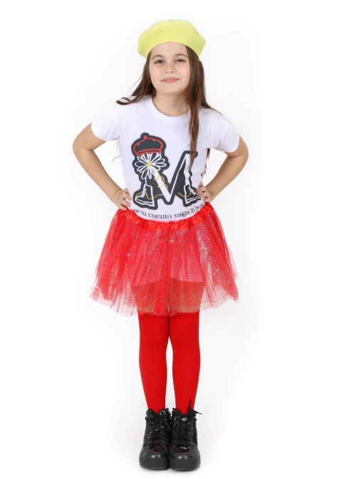 Conjunto Glam Margarita con boina y medias - comprar online