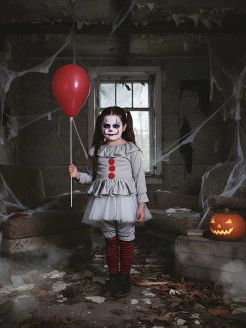 Edición Halloween! IT NENA CON TUTÚ + MEDIAS RAYADAS - comprar online