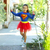 Disfraz Infantil Superchica Tutú con capa - tienda online
