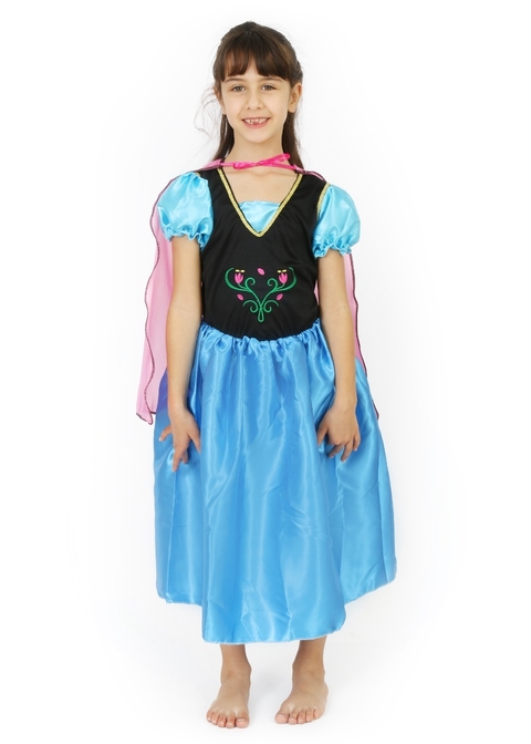 Disfraz Infantil Anna Frozen Largo Nena