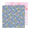 Pebbles - Coleção Cool Girl - Papel para Scrapbook - Unicorn Field 34027655
