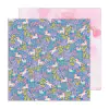 Pebbles - Coleção Cool Girl - Papel para Scrapbook - Unicorn Field 34027655