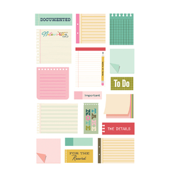 Simple Stories - Coleção Noteworthy - Bloco de Adesivos - comprar online