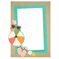 Simple Stories - Coleção Summer Snapshots - Frames chipboards - loja online