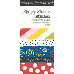 Simple Stories - Coleção Say Cheese Magic - Washi tapes