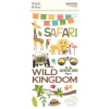 Simple Stories - Coleção Say Cheese Wild - Adesivos foam - comprar online