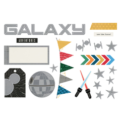 Simple Stories - Coleção Say Cheese Galaxy - Die cuts Simple Pages - comprar online