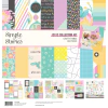 Simple Stories - Coleção Crafty Things - Kit 12 Papéis para Scrapbook + Adesivos