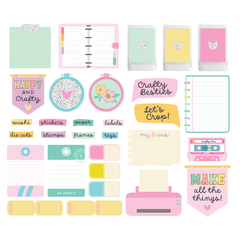 Simple Stories - Coleção Crafty Things - Die cuts Journal - comprar online
