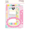Simple Stories - Coleção Crafty Things - Frames chipboards