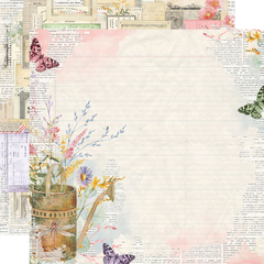 Simple Stories - Coleção Simple Vintage Meadow Flowers - Kit 12 Papéis para Scrapbook + Adesivos na internet