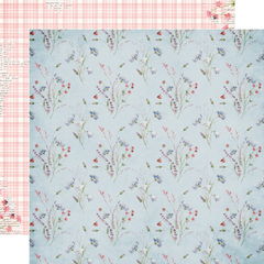 Simple Stories - Coleção Simple Vintage Meadow Flowers - Kit 12 Papéis para Scrapbook + Adesivos na internet