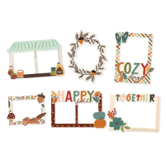 Simple Stories - Coleção Cider & Donuts - Frames - comprar online