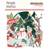 Simple Stories - Coleção Santa's Village - Die cuts North Pole