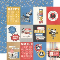 Imagem do Simple Stories - Coleção Say Cheese Classic Mouse - Kit 12 Papéis para Scrapbook + Adesivos