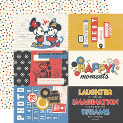 Simple Stories - Coleção Say Cheese Classic Mouse - Kit 12 Papéis para Scrapbook + Adesivos - comprar online