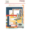 Simple Stories - Coleção For The Record - Frames chipboards