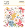 Simple Stories - Coleção Front Porch - Die cuts Floral