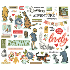 Simple Stories - Coleção Say Cheese Classic Pooh - Die cuts Bits na internet