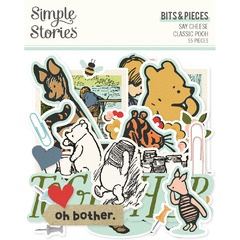 Simple Stories - Coleção Say Cheese Classic Pooh - Die cuts Bits - comprar online