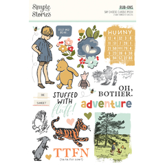 Simple Stories - Coleção Say Cheese Classic Pooh - Rub-on Transfer - comprar online