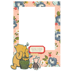 Simple Stories - Coleção Say Cheese Classic Pooh - Frames chipboards - loja online