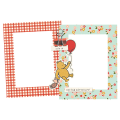 Simple Stories - Coleção Say Cheese Classic Pooh - Frames chipboards