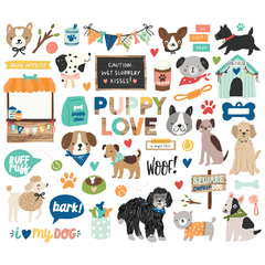 Simple Stories - Coleção Fur Baby Dog - Die cuts Bits na internet