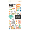 Simple Stories - Coleção Fur Baby Cat - Adesivos foam - comprar online