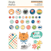 Simple Stories - Coleção Fur Baby Cat - Brads adesivos - comprar online