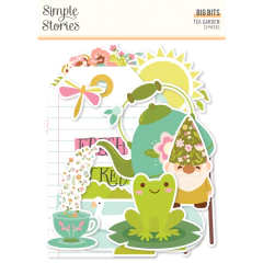 Simple Stories - Coleção Tea Garden - Die cuts Big - comprar online