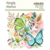 Simple Stories - Coleção Simple Vintage Flower Shoppe - Die cuts Floral - comprar online