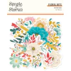 Simple Stories - Coleção Book Fair - Die cuts Floral - comprar online