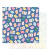 Bea Valint Design - Coleção Sketchbook - Papel para Scrapbook - Sketches 315928