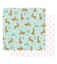 Bea Valint Design - Coleção Sketchbook - Papel para Scrapbook - Garden Path 315934