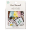 Bea Valint Design - Coleção Sketchbook - Chipboard charms