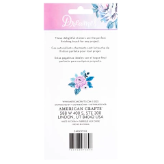 American Crafts - Coleção Dreamer - Adesivos puffy - comprar online