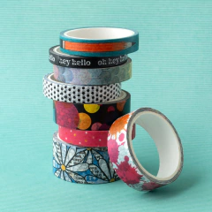 Vicki Boutin Design - Coleção Bold Bright - Washi tapes - Scrapbook Life - Materiais para Scrapbook