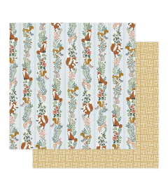 Maggie Holmes Design - Coleção Forever Fields - Kit 24 Papéis para Scrapbook + Bolsa plástica - loja online