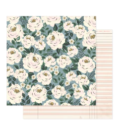 Maggie Holmes Design - Coleção Forever Fields - Kit 24 Papéis para Scrapbook + Bolsa plástica - comprar online